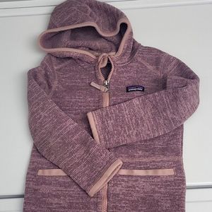 Patagonia girls fleece jacket